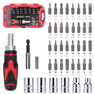 41-piece MPT notch screwdriver set