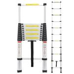 3.8m 12-step telescopic aluminum ladder APT AL-380  