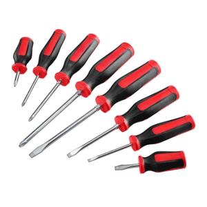 8-piece French flat/cross screwdriver set  