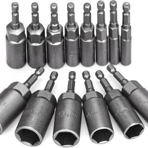 1/4" 14pc system bit + 4-14mm adapter