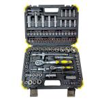 1/4+1/2" 108pc bit + screwdriver + 2 system handles + adapters"