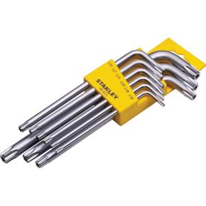 T10-T50 9pc long Torx key set
