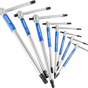 1.5-8mm 8pc pistol-grip chromium Allen key set