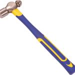 500g fiberglass-handle ball-peen hammer