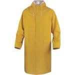 Yellow PVC raincoat  
