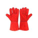 Red welding gloves  