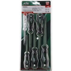 طقم مفك عادة وصليبة ٧ق معزول FIT