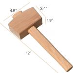 Wooden mallet sizes  