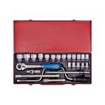 King Tony 8-24 pipe vise set  