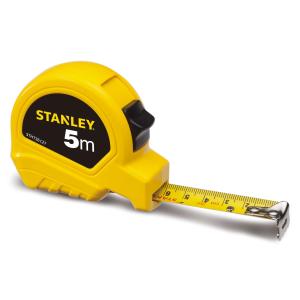 5m×19mm Stanley tape measure  