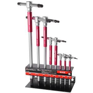 8-piece HRC-52 T-handle set  